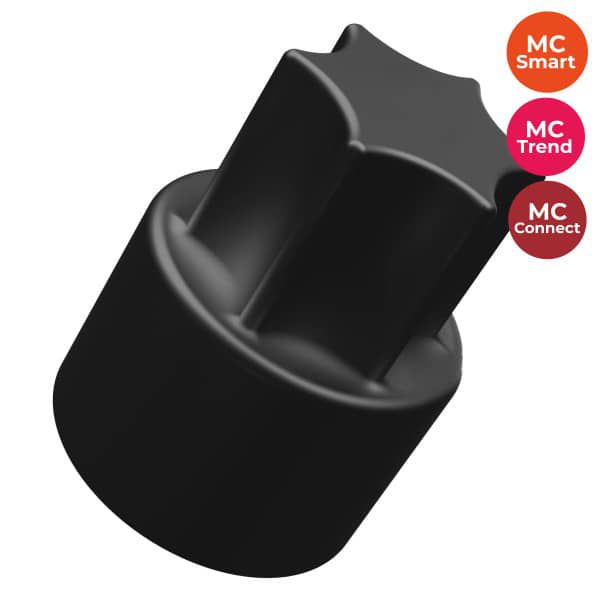 TeigTwister® für Monsieur Cuisine Connect, Trend, Smart | Teiglöser aus Kunststoff