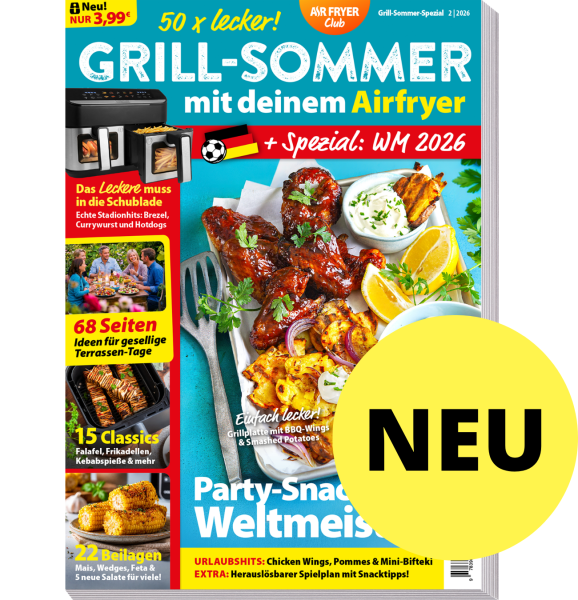 Air Fryer Club Magazin Sonderheft Grill-Spezial zur WM
