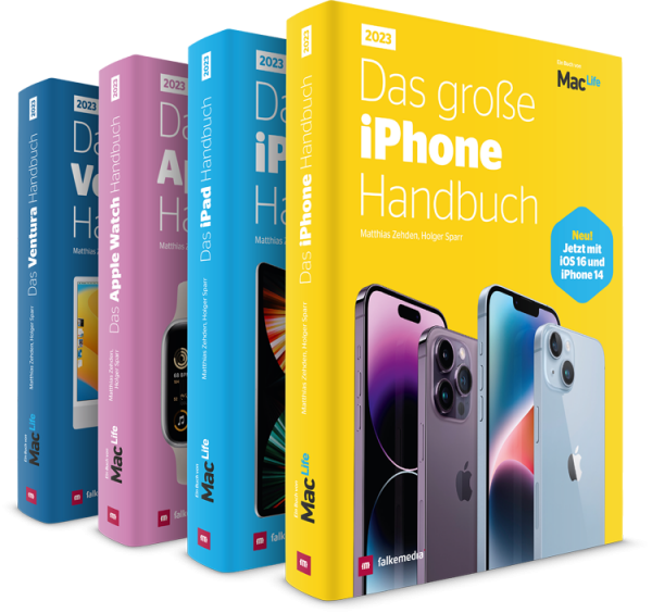 Mac Life Fachbücher - Sammlung 2023