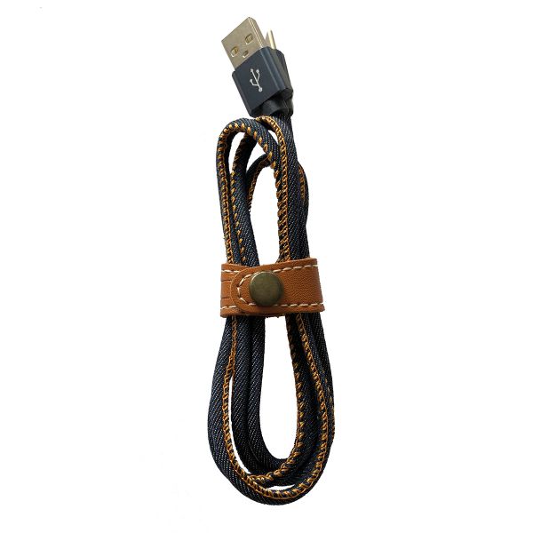 USB-C Ladekabel 1M Textildesign - Hochwertig & Stylisch