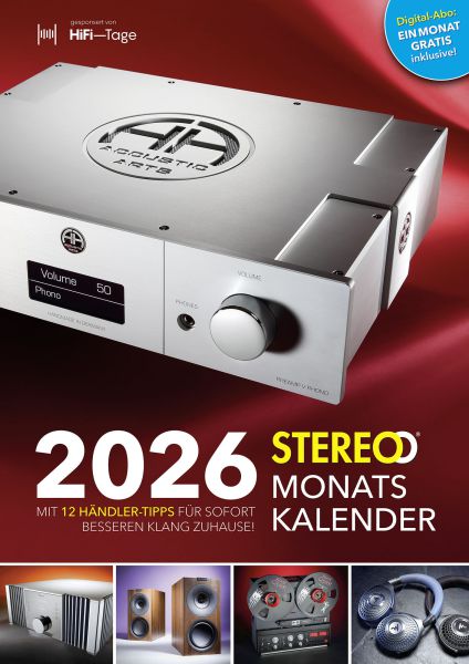 Der Stereo Monatskalender 2026 Der Stereo Monatskalender 2026