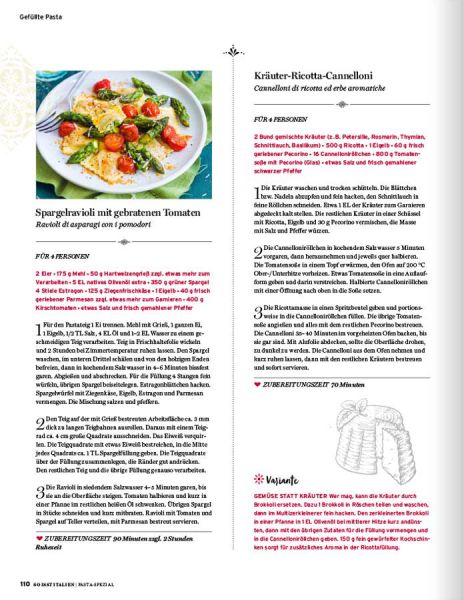 So is(s)t Italien SPEZIAL Pasta