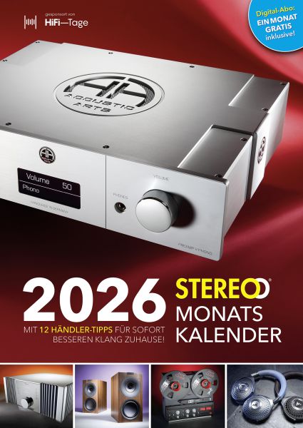 Der Stereo Monatskalender 2026