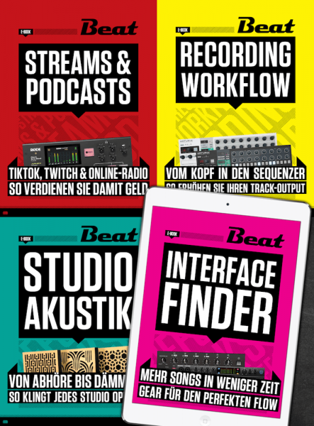 BEAT - Studio Workflow Bundle: Von Setup bis Akustik [4 eBooks, 64 Seiten]