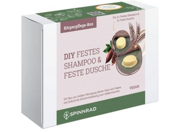 DIY Box Kosmetik zum Selbermachen: Festes Shampoo &amp; Feste Dusche