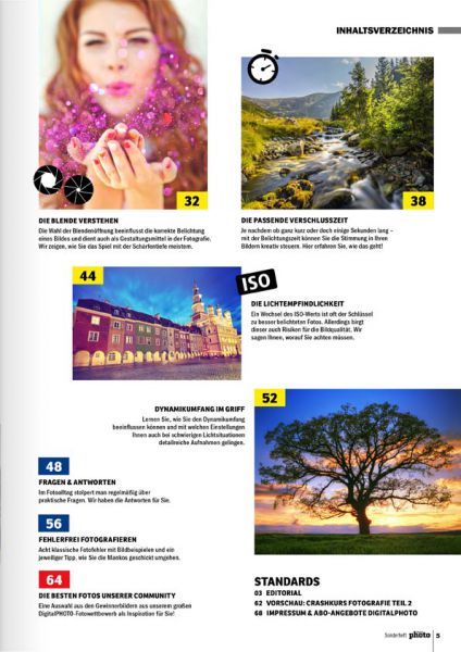 DigitalPHOTO Sonderheft – Crashkurs Fotografie Teil 1 - eBook