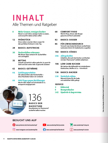 ZauberTopf Gold-Edition 01/2023 - Zuckerfrei-