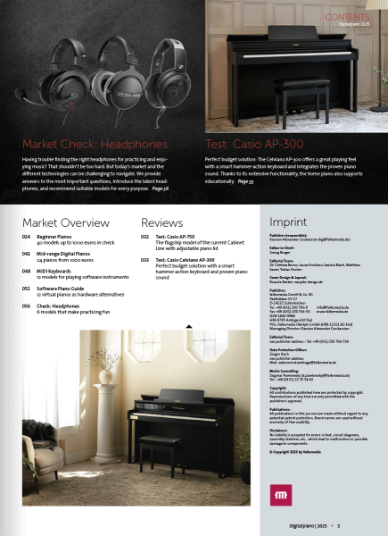 Hybrid- & Digital Piano Guide 2025