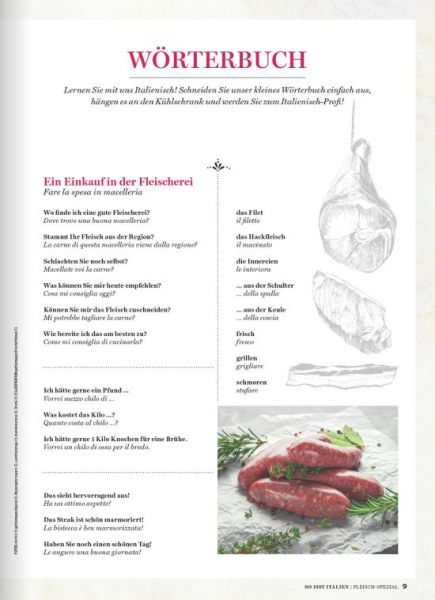 So is(s)t Italien SPEZIAL Fleisch