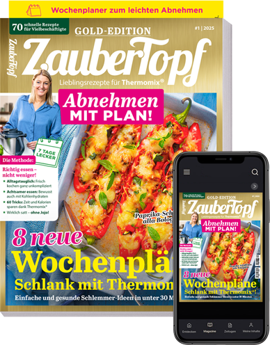 ZauberTopf Gold-Edition 01/2025 - Abnehmen mit Plan