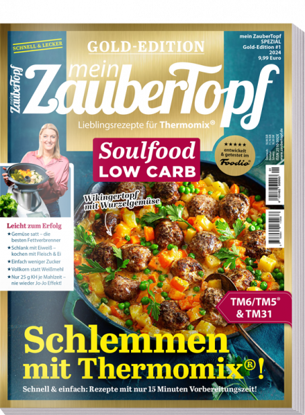 mein ZauberTopf Gold-Edition 01/2024 - Soulfood Low Carb