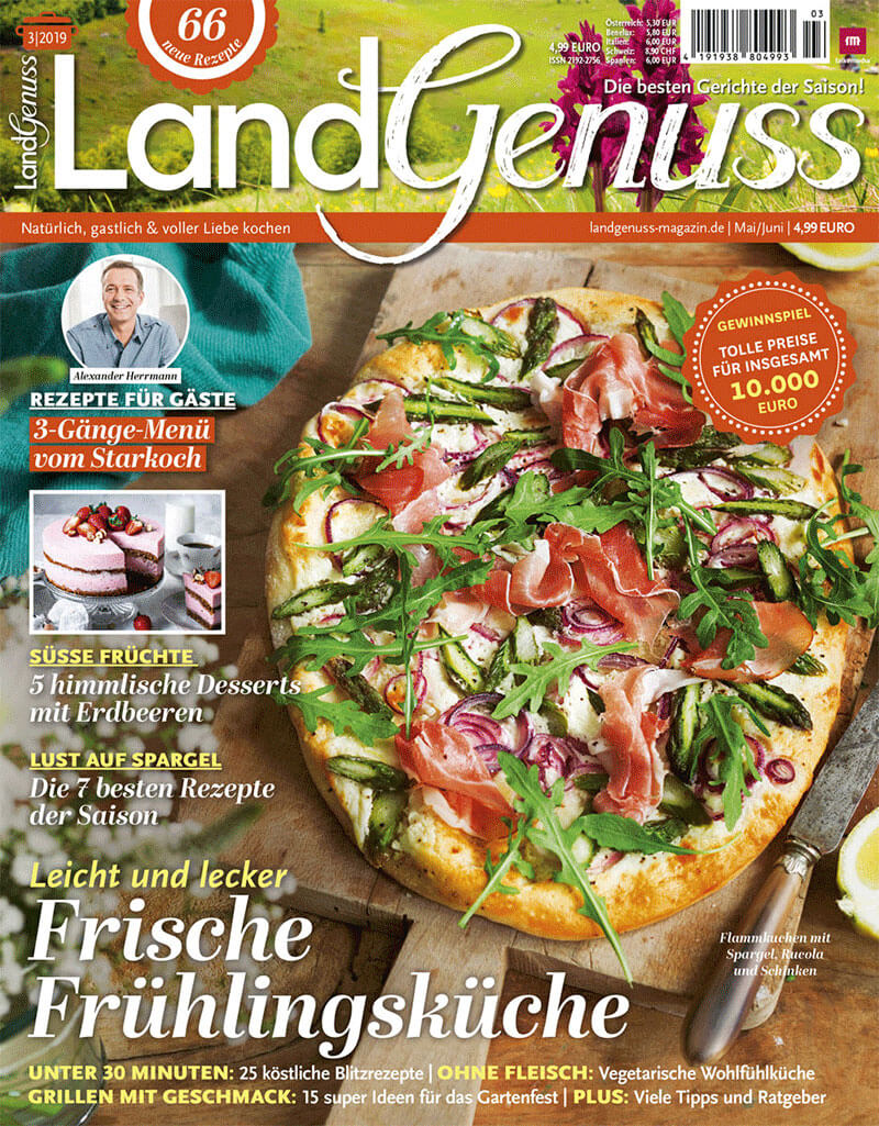 LandGenuss - 3 Ausgaben gratis - selbstkündigend