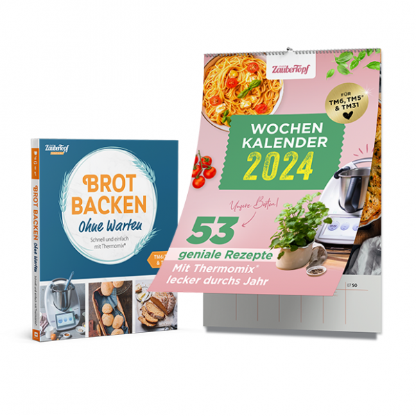 mein ZauberTopf - Einfach Lecker - Brot Backen & Wochenkalender 2024 mein ZauberTopf - Einfach Lecker - Brot Backen & Wochenkalender 2024
