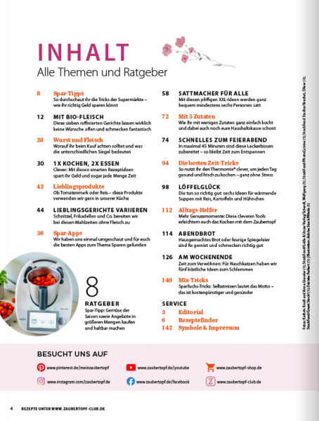 ZauberTopf Gold-Edition 04/2022 „Schnell, Günstig & Lecker"