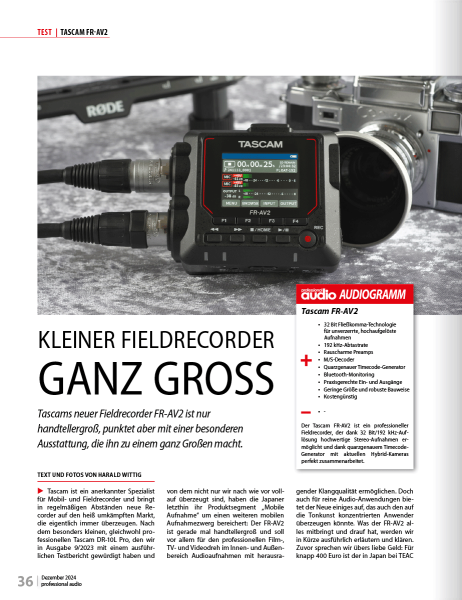 professional audio 04/2024