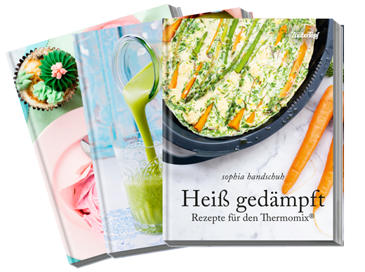 Heiß Gedämpft + Gesund Gemixt + Glutenfreie Kuchen und Gebäcke