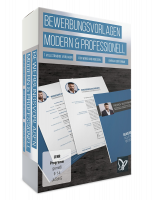Bewerbungsvorlagen: modern und kreativ und professionell Bewerbungsvorlagen: modern und kreativ und professionell