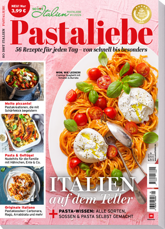 So is(s)t Italien „Pastaliebe“