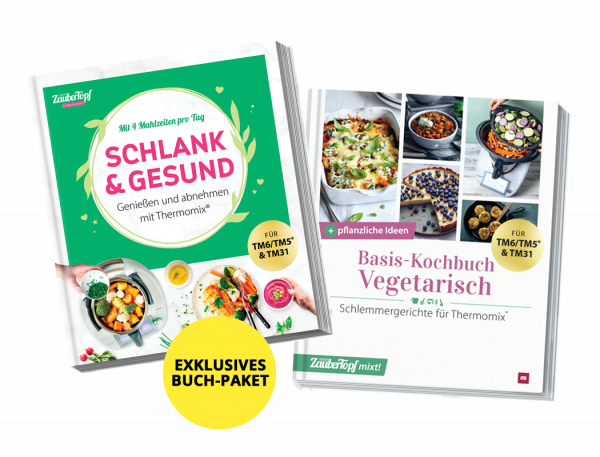 mein ZauberTopf - Buch Paket - Vegetarisch + Schlank & Gesund mein ZauberTopf - Buch Paket - Vegetarisch + Schlank & Gesund
