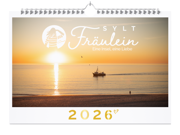 Sylt Fräulein - Wandkalender 2026