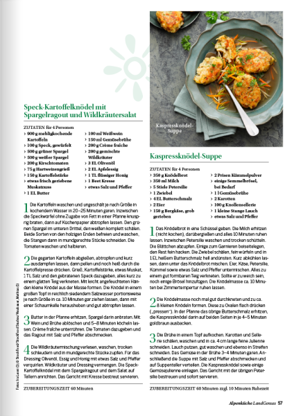 LandGenuss Spezial 01/2024 - Alpenküche