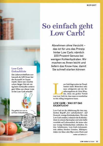 Healthy Life Low Carb 01/2024