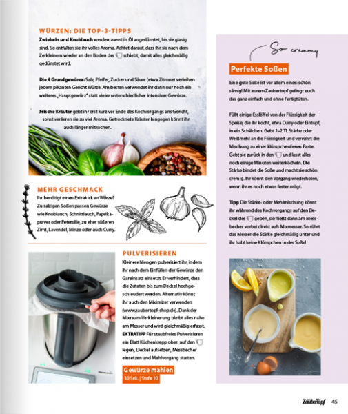 ZauberTopf Einfach lecker - Blitz Rezepte - Fertig in 35 Minuten mit Thermomix®