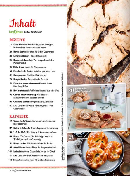 LandGenuss Spezial 01/2020 - Brot "Gesund und Gut"