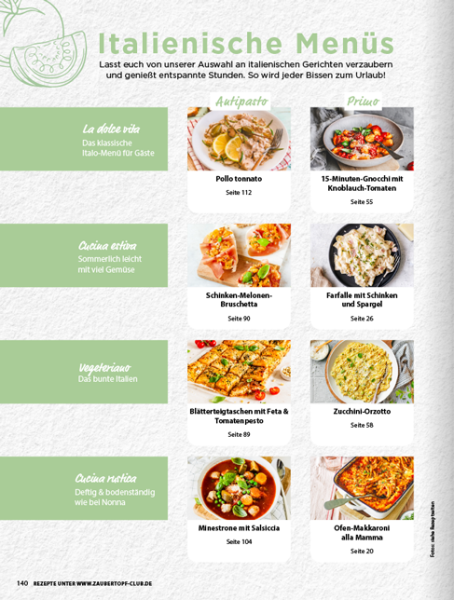 ZauberTopf Gold-Edition 03/2025 - Italien