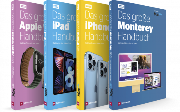 Mac Life Fachbücher-Sammlung 2022
