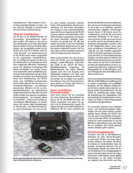 professional audio 04/2024