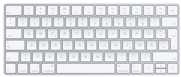 Magic Keyboard ohne Ziffernblock