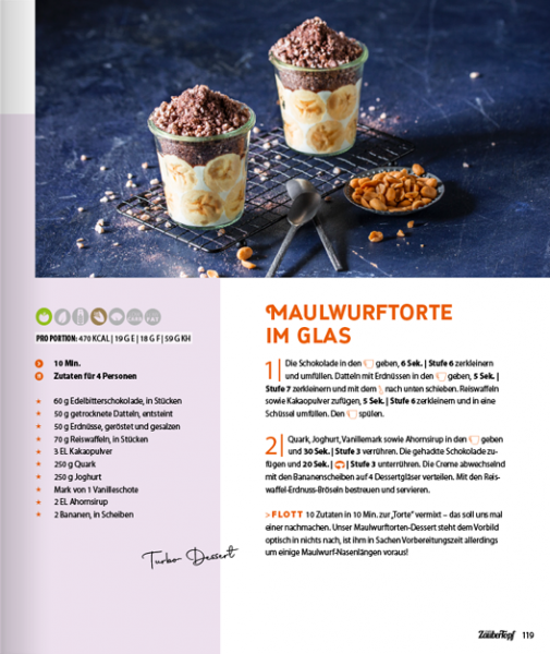 ZauberTopf Einfach lecker - Blitz Rezepte - Fertig in 35 Minuten mit Thermomix®