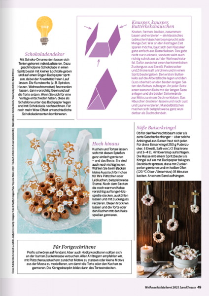 LandGenuss Spezial 02/2021 - Weihnachts-Bäckerei