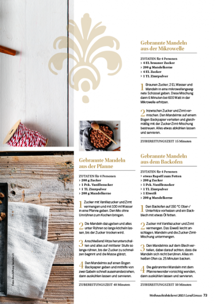 LandGenuss Spezial 02/2021 - Weihnachts-Bäckerei