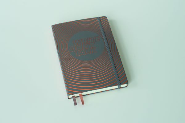 Notizbuch - Write, don't talk