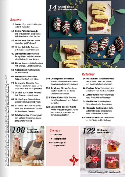LandGenuss Spezial 02/2021 - Weihnachts-Bäckerei