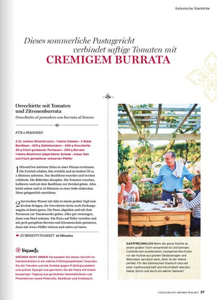 So is(s)t Italien SPEZIAL 01/ 2021 "Vegetariano"