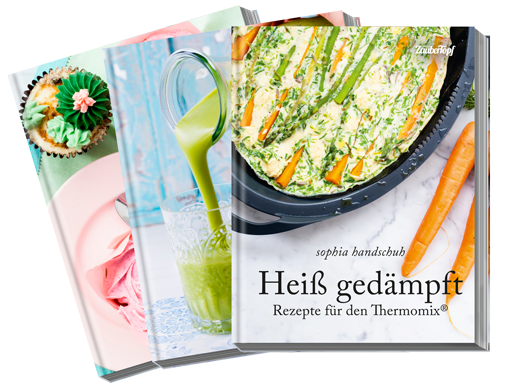 Heiß Gedämpft + Gesund Gemixt + Glutenfreie Kuchen und Gebäcke