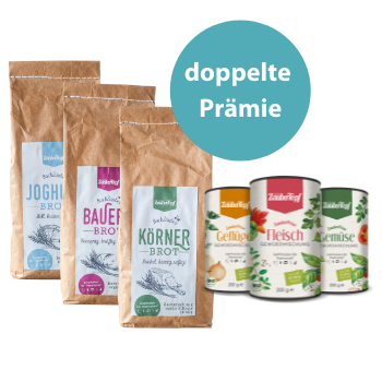 3er Set Zauberprise + 3er Set Backzauber Brotbackmischung