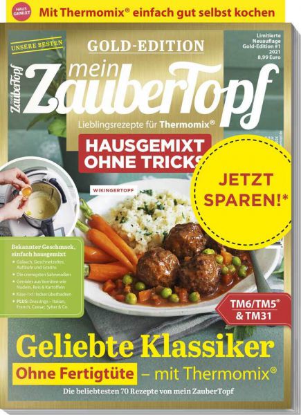 ZauberTopf Gold-Edition "Hausgemixt ohne Tricks" 01/2021
