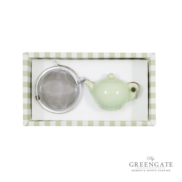 GreenGate Tee-Infuser - Teapot Grün