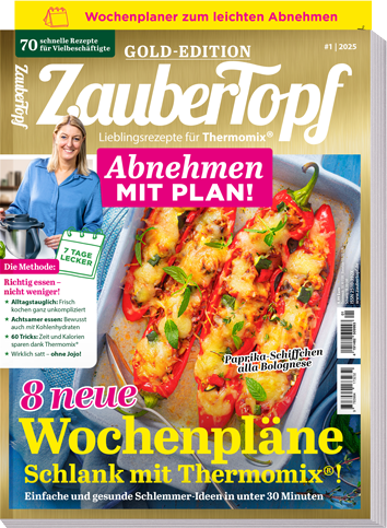 ZauberTopf Gold-Edition 01/2025 - Abnehmen mit Plan