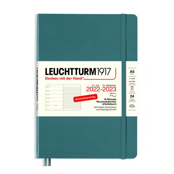 Leuchtturm - Wochenkalender &amp; Notizbuch Blau