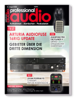 professional audio 04/2025 - Coole Tontechnik in der Hochsommerhitze professional audio 04/2025 - Coole Tontechnik in der Hochsommerhitze