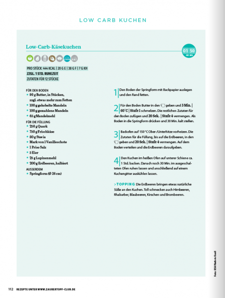 ZauberTopf Gold-Edition 01/2023 - Zuckerfrei-