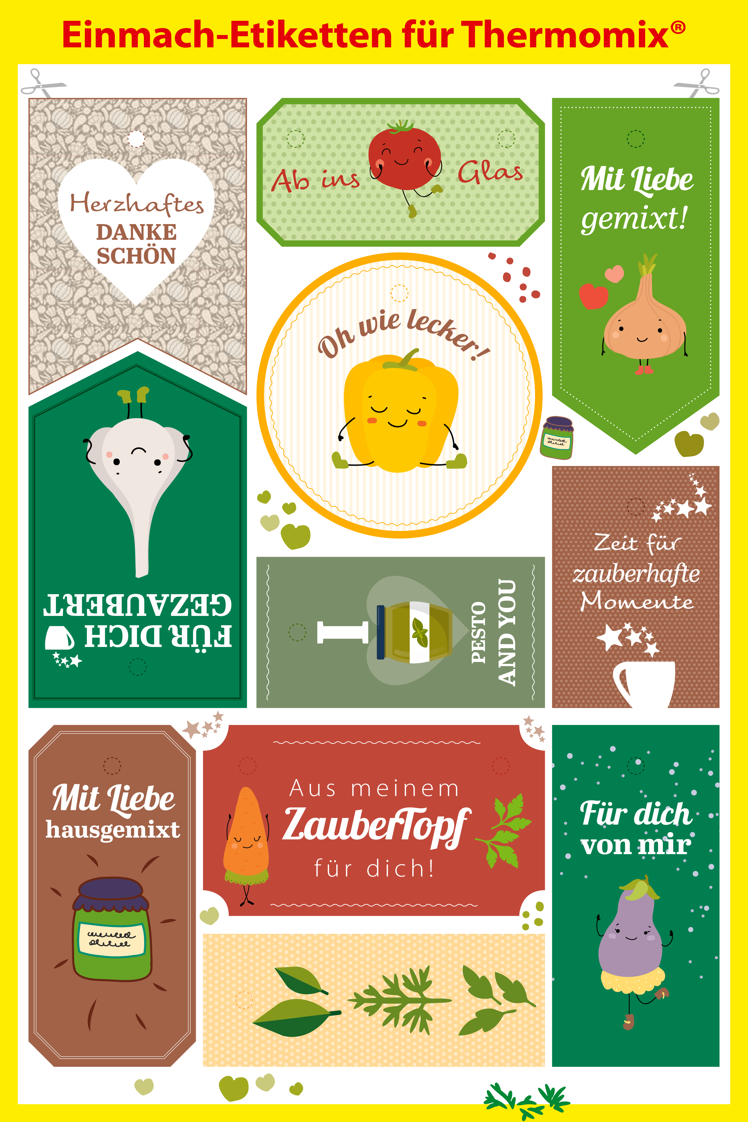 Einmach-Etiketten für Thermomix® jetzt bei falkemedia kaufen | falkemedia