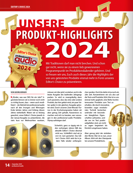 professional audio 04/2024