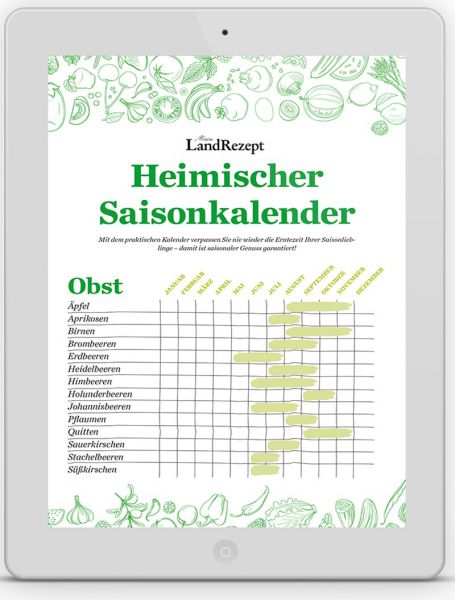 heimischer Saisonkalender