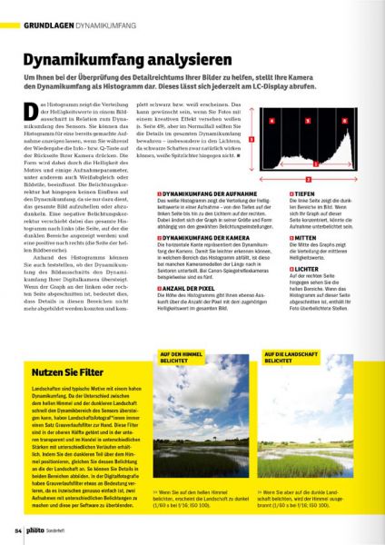 DigitalPHOTO Sonderheft – Crashkurs Fotografie Teil 1 - eBook